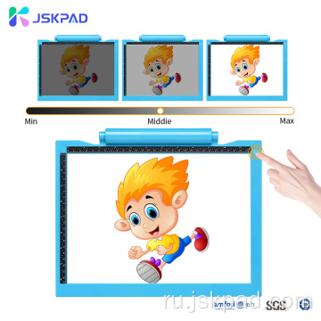 JSKPAD Magic Pad загорается светодиодный рисунок таблетки